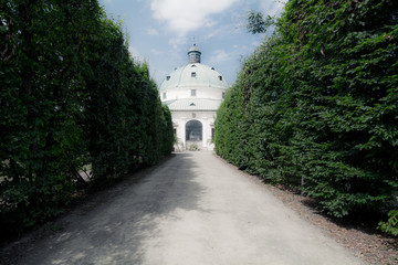 Fototapeta na wymiar Giardini di Kromeriz in Repubblica Ceca
