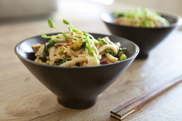 Chicken Peanut Noodles