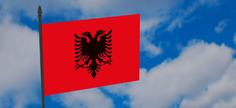 Bandiera Albania