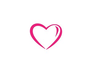 Love Logo Vector icon