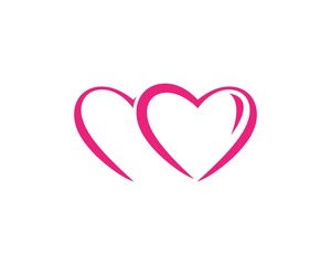Love Logo Vector icon