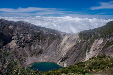 Irazu Volcano at Costa Rica