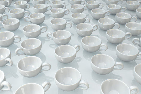 White Coffee Cups