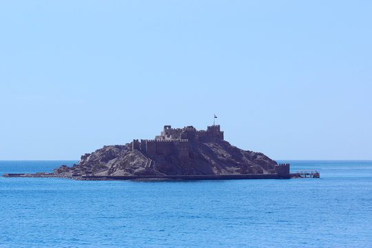 castle of Saladin on Pharaoh&rsquo;s Island in Taba