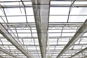 The roof of the steel structure