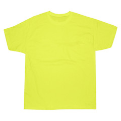 T-Shirt Mockup Template (Bright Yellow)