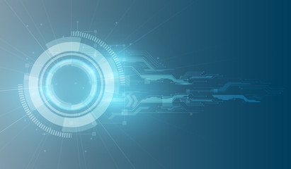 Technology futuristic digital background, Vector illustration