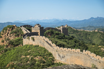 Fototapeta na wymiar The Great Wall of China, landscape