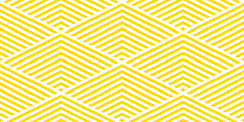 Summer background chevron pattern seamless yellow and white.