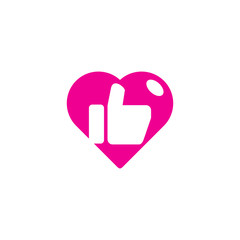 Best Love Logo Icon Design