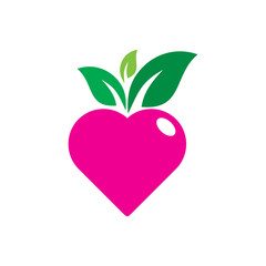 Nature Love Logo Icon Design