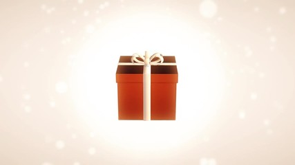 Christmas Ornament Red Loop