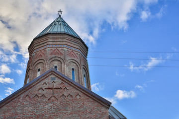 Obraz premium Sioni Cathedral is a temple in Tbilisi, capital of Georgia, from the 6th to 7th centuries. It is considered one of the most holy places of the Georgian Orthodox Church.Georgia