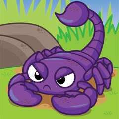 Cute scorpion, Cute vector