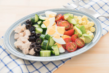 Delicious cobb salad