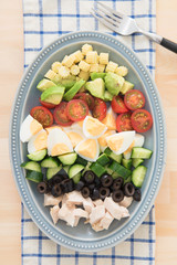 Delicious cobb salad