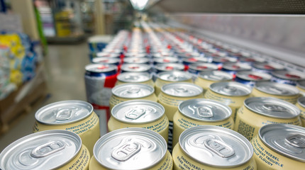 aluminum cans on the market