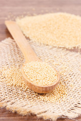 Amaranth containing vitamins, minerals and fiber, healthy and gluten free food