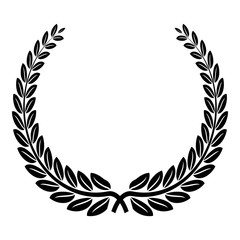 Obraz na płótnie Canvas Leader wreath icon. Simple illustration of leader wreath vector icon for web