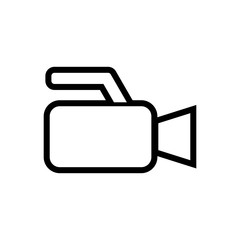 Video camera vector icon