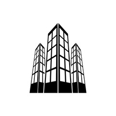Buildings vector icon