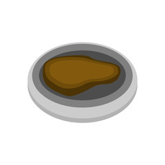 Meat Steak Food Cafe Illustration