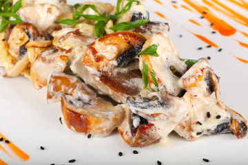 Roasted tongue