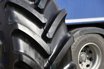 Big truck wheel