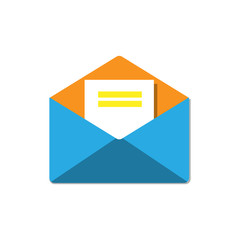 Mail Flat Design