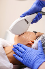 Photo Facial Therapy. Anti-aging Procedures.