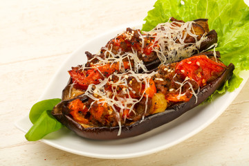 Stuffed eggplant