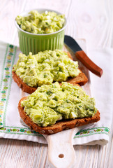 Avocado and egg salad