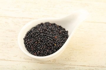 Black lentils