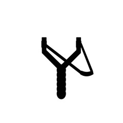 Slingshot Cartoon Vector Illustration
