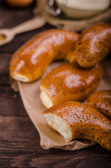 Poppy seeds roll pastry
