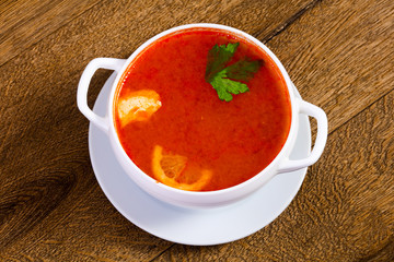Russian Solyanka soup