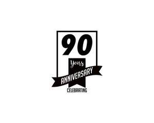 ninety years anniversary badge