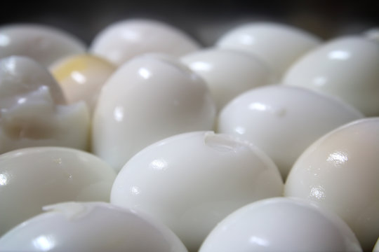 boiled eggs background
