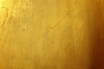 golden cement texture background