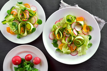 Vegetarian vegan salad