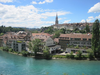 Fototapeta na wymiar スイス ベルンの美しい風景 