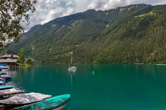 See in Österreich mit klarem Wasser 