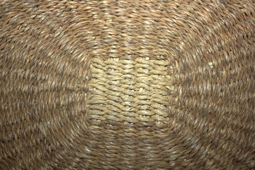 texture weaving from straw