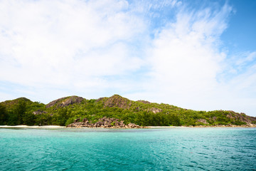 Fototapeta na wymiar Curieuse Island, Seychelles, Praslin