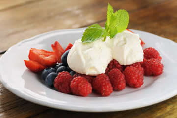 イチゴを使ったデザート