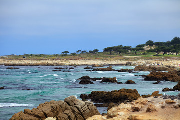 17-Mile Drive in California State Route 1, USA 