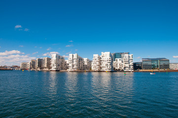 Fototapeta premium Skyline of Copenhagen in Denmark