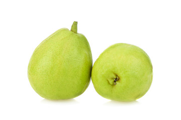 Pears isolated on white background