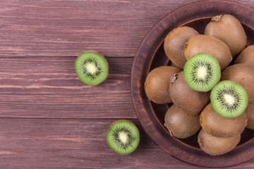 Fresh kiwi fruit