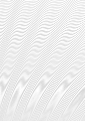Guilloche background. A simple pattern with wavy lines. Moire ornament, guilloche texture with waves. Security design - obrazy, fototapety, plakaty